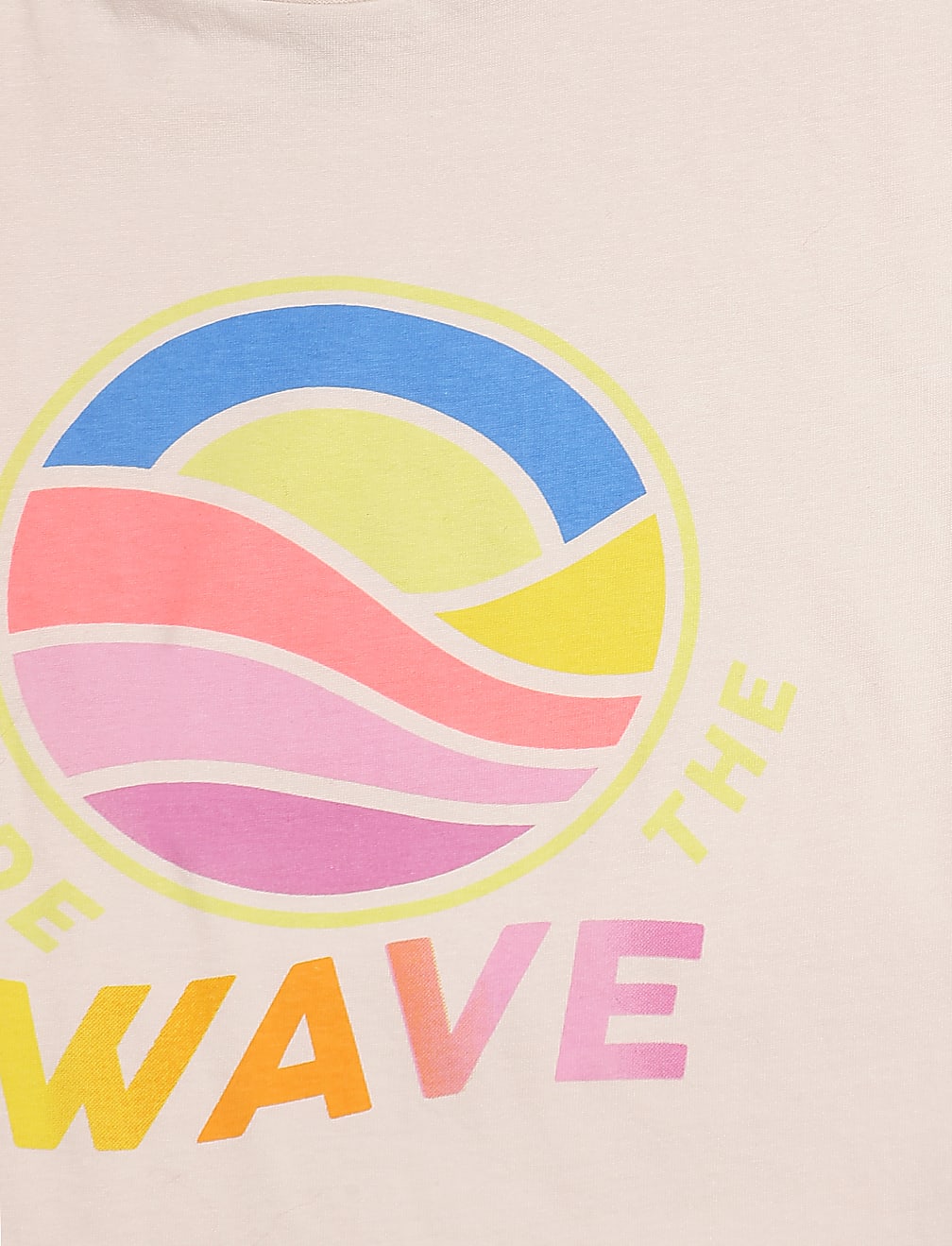 Pure Cotton Printed Crew Neck T-shirt