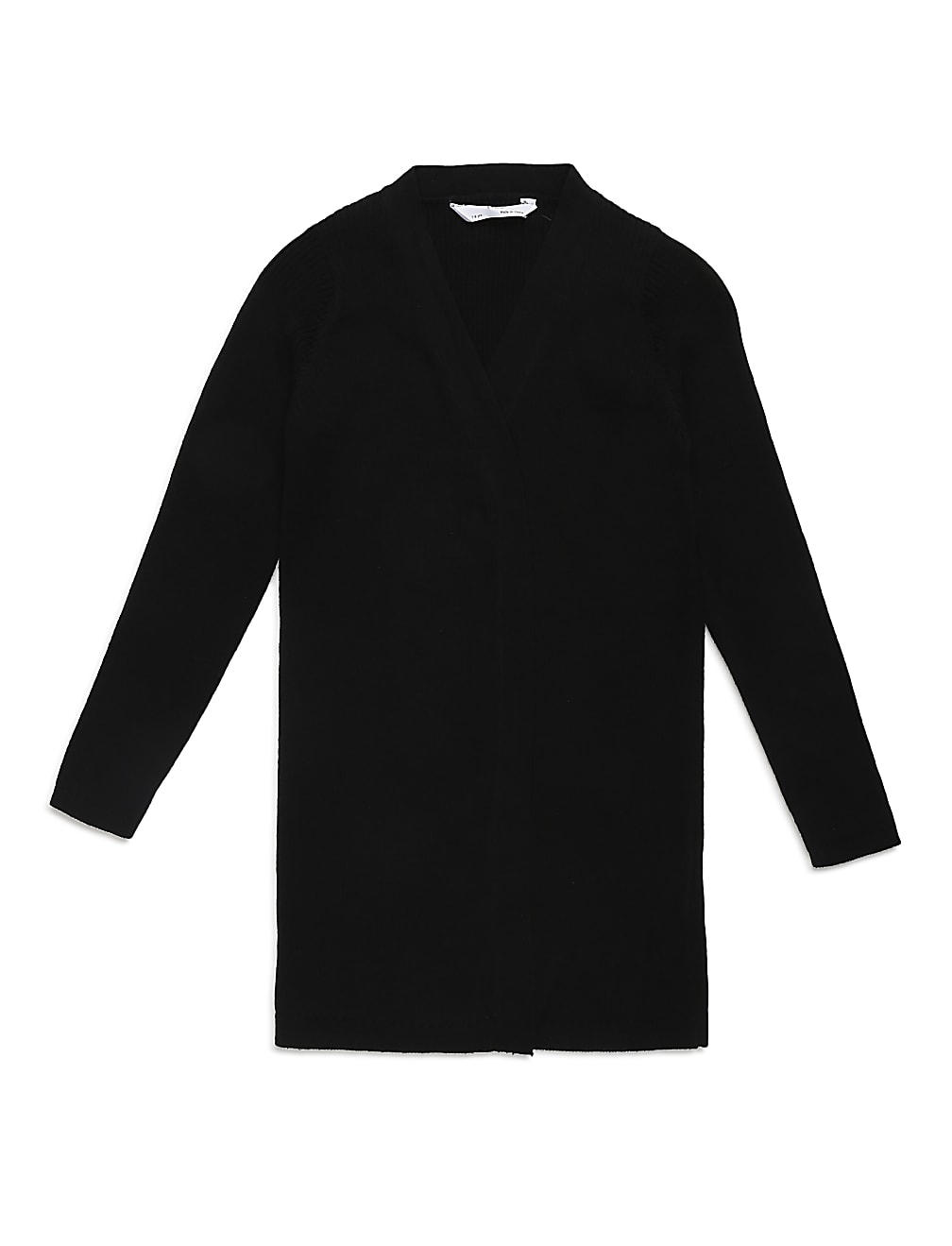 Pure Cotton Plain Shawl Neck Cardigan