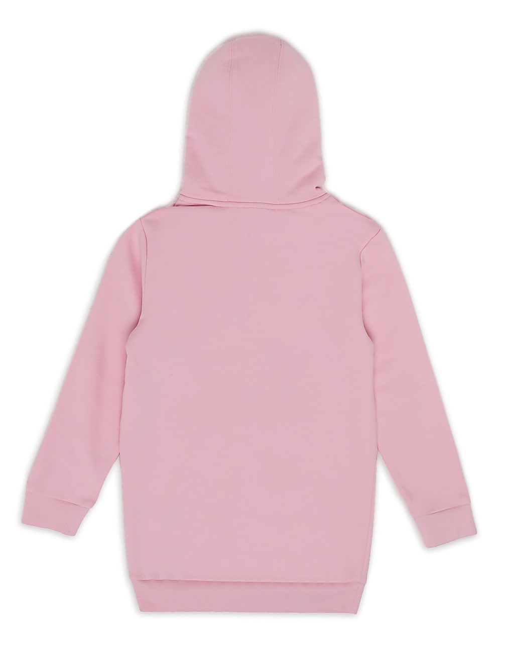 Cotton Mix Embroidered Hooded Dress