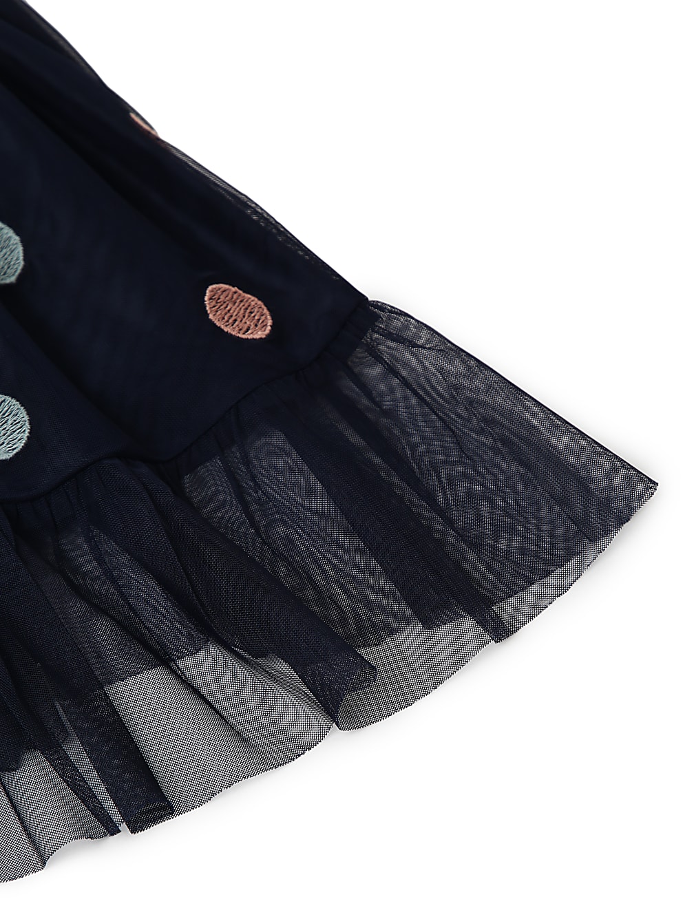 Embroidered Peter Pan Collar Dress