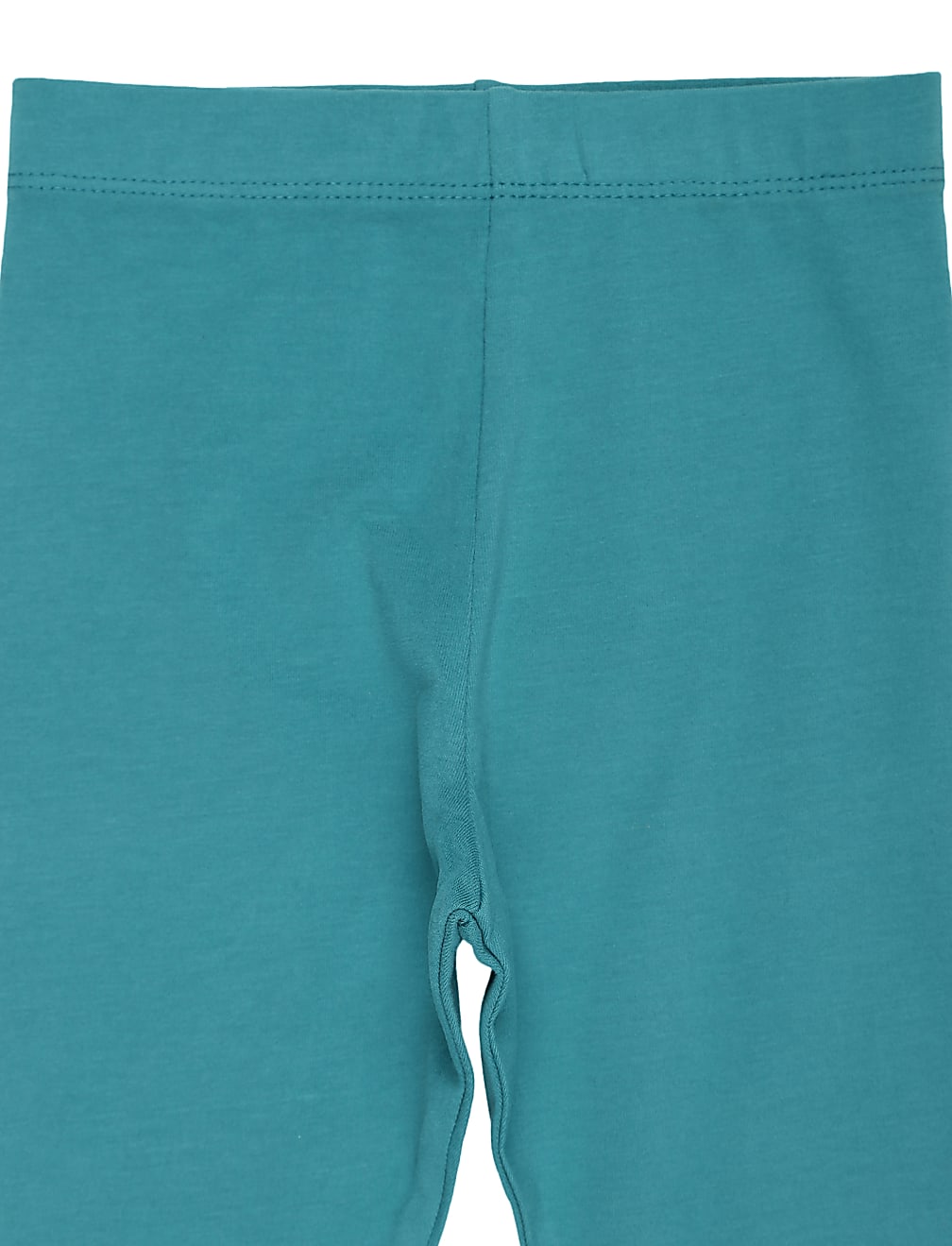 Cotton With Stretch Plain Leggings
