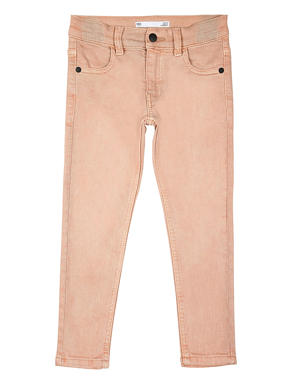 H Pink Skinny Jeans (2-7 Yrs)