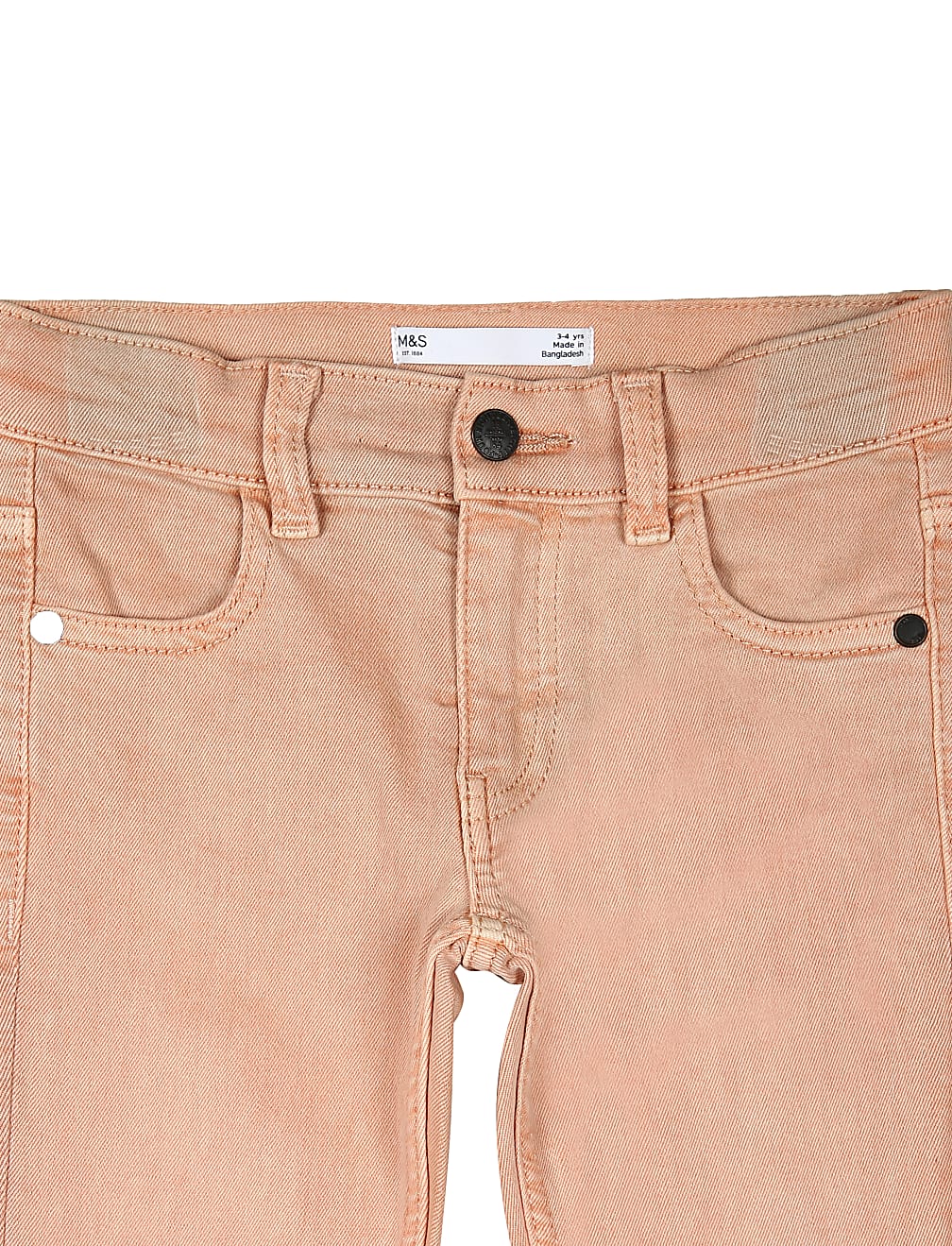 H Pink Skinny Jeans (2-7 Yrs)