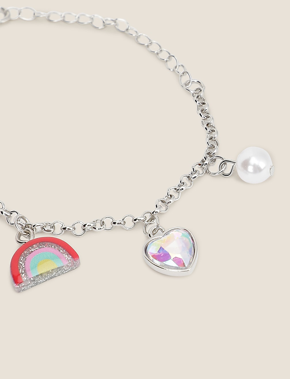 Girls Charm Detailed Bracelet