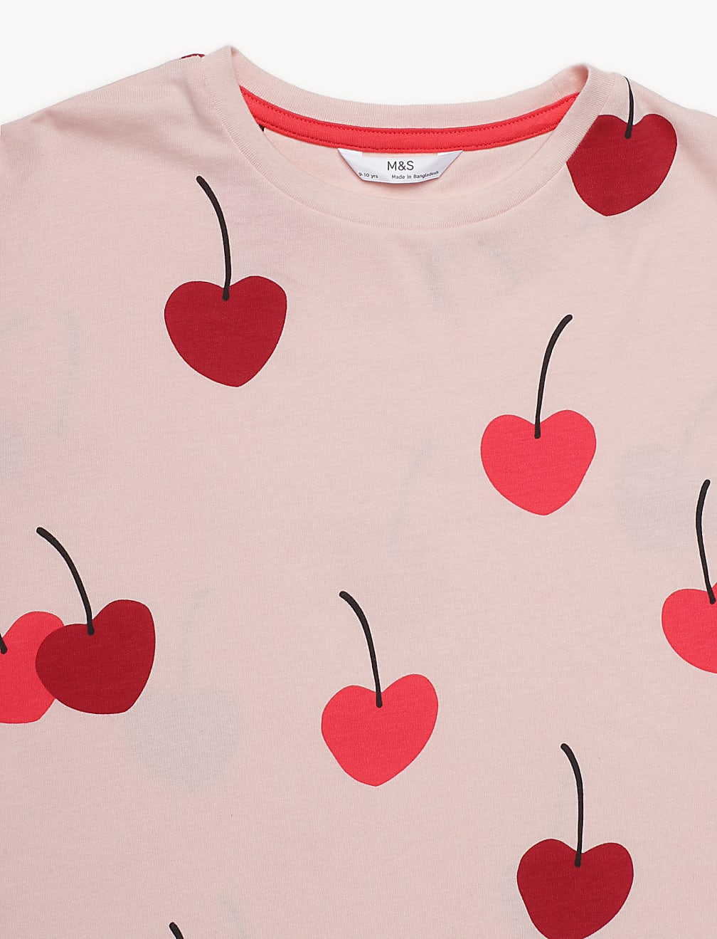 Pure Cotton Printed Round Neck Shorts Set