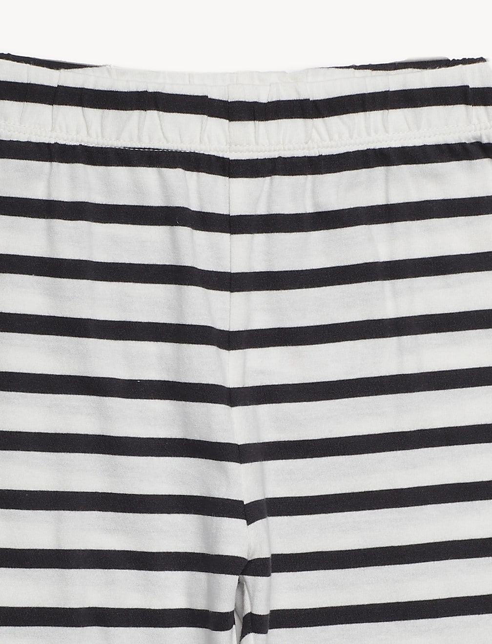 Pure Cotton Stripes Round Neck Pyjama Set