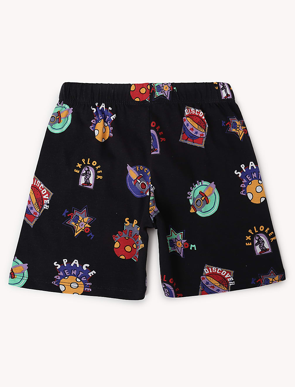 Pack of 2 Pure Cotton Printed Pajama Set