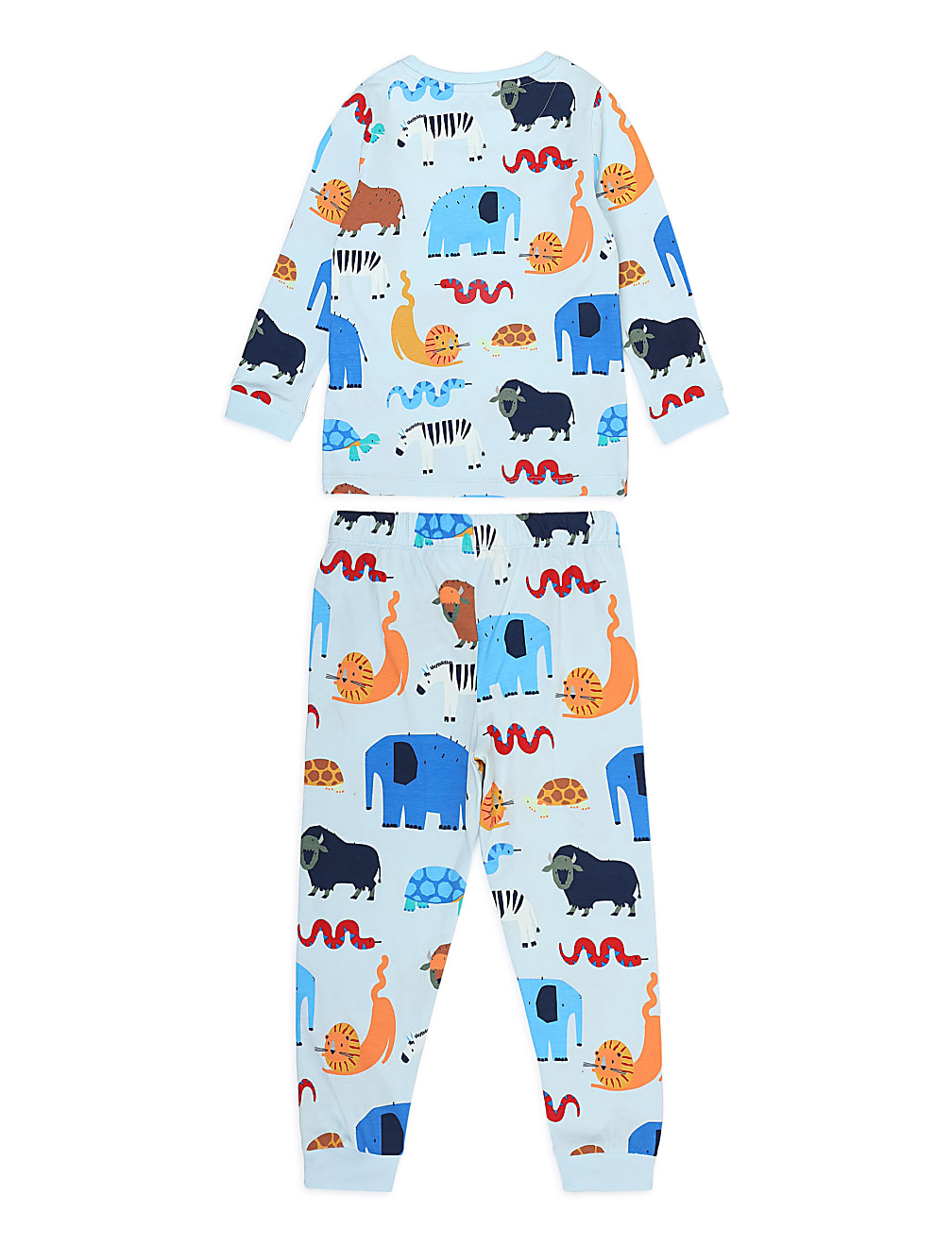 Pure Cotton Crew Neck Nightwear Set