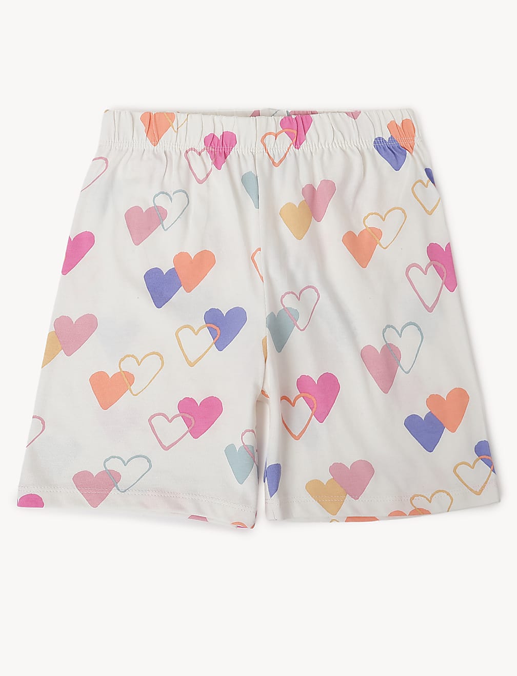 Pack of 2 Pure Cotton Printed Pajama Set