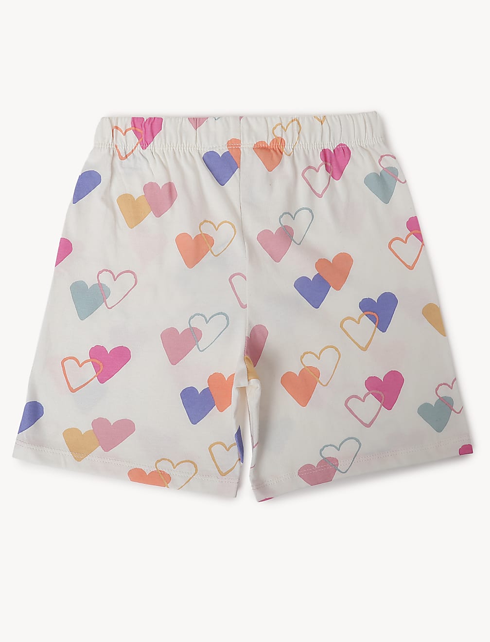 Pack of 2 Pure Cotton Printed Pajama Set