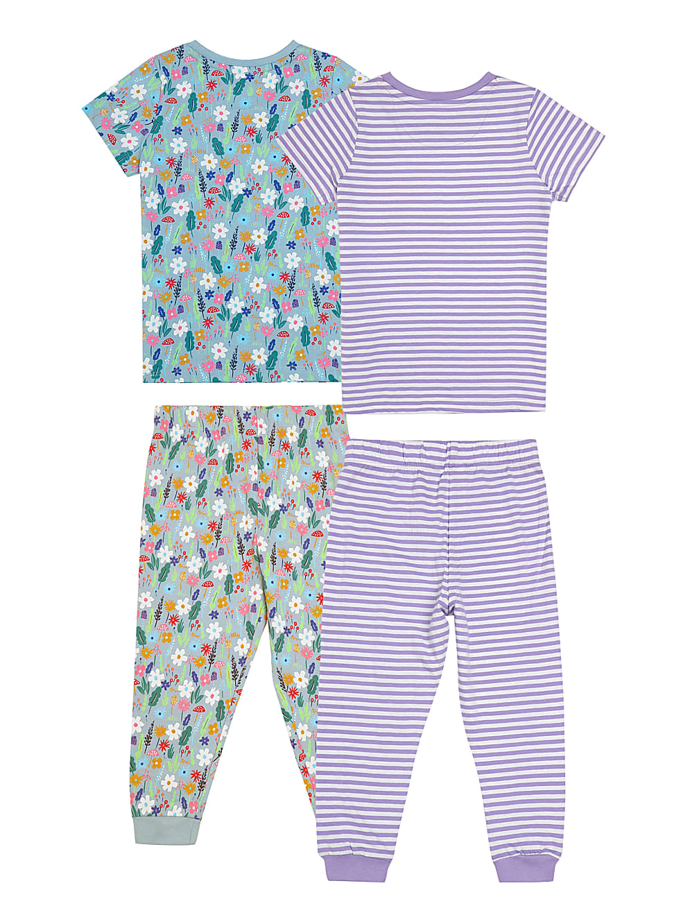 Pure Cotton Printed Night Suit Set of 2