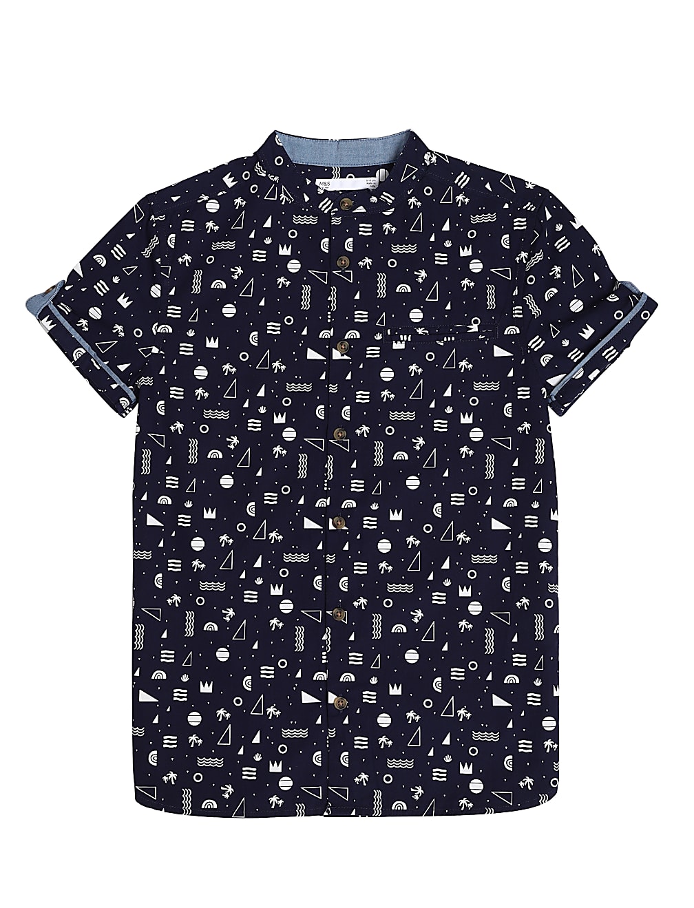 Pure Cotton Printed Shirt