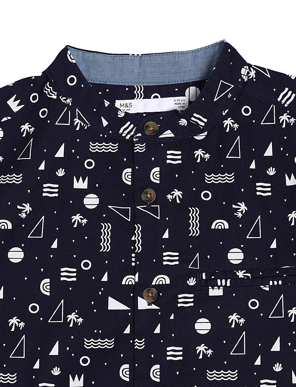 Pure Cotton Printed Shirt