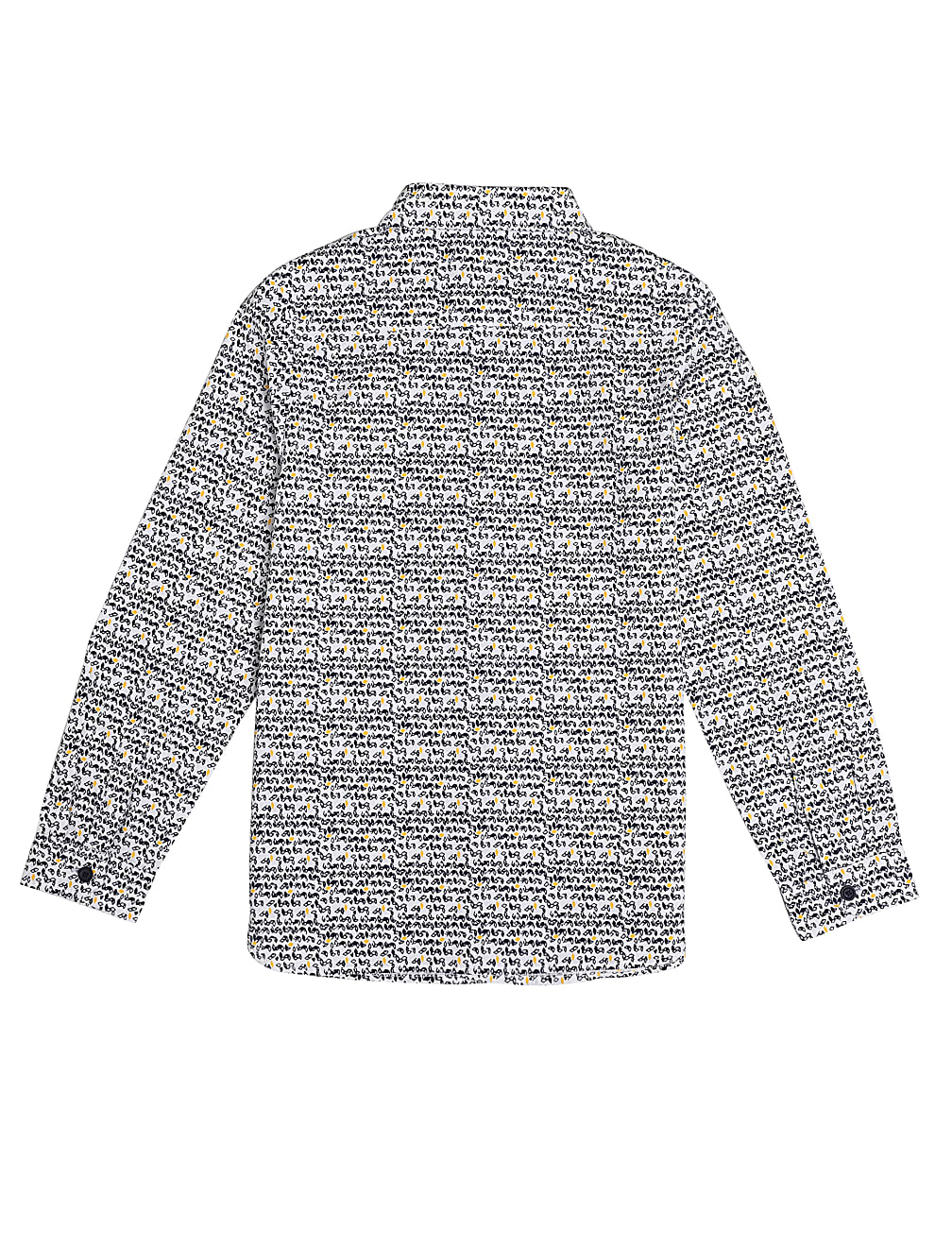 Pure Cotton Printed Spread Collar Shirt