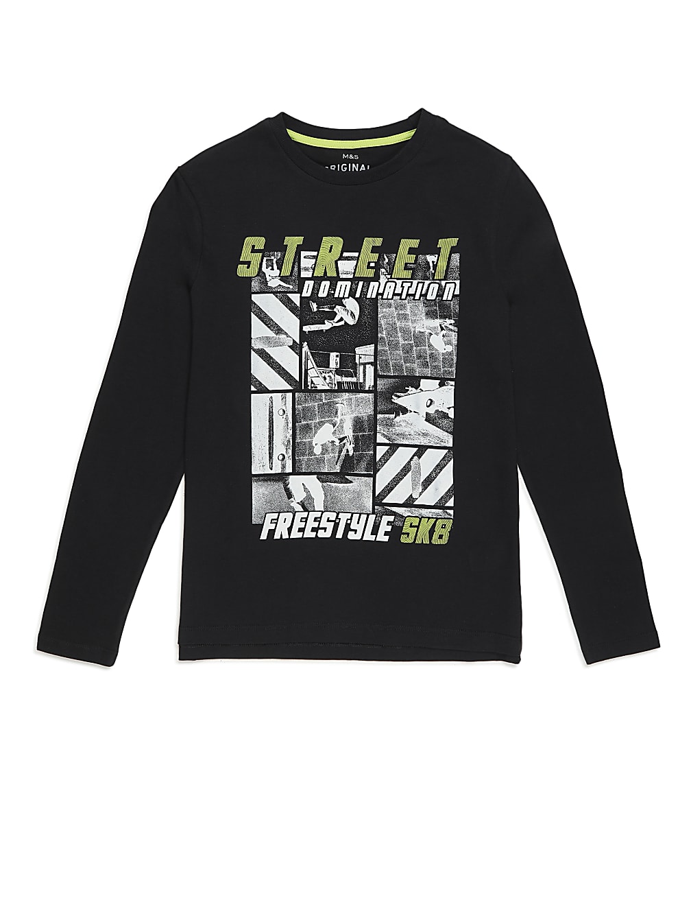 Pure Cotton Graphic Round Neck T-shirt