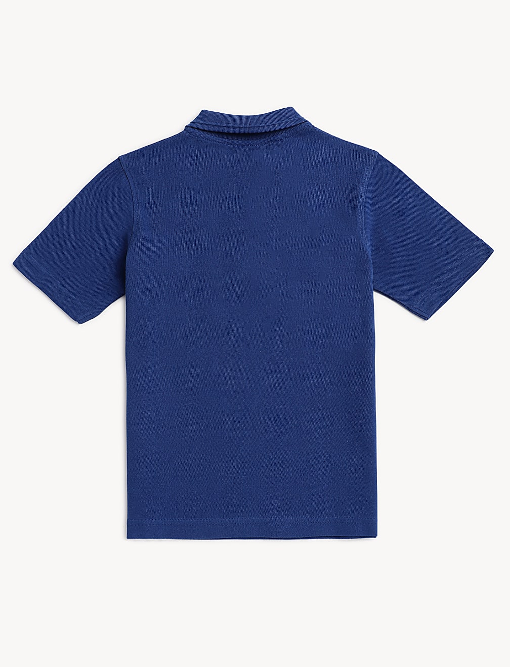 Pure Cotton Solid Polo T-Shirt