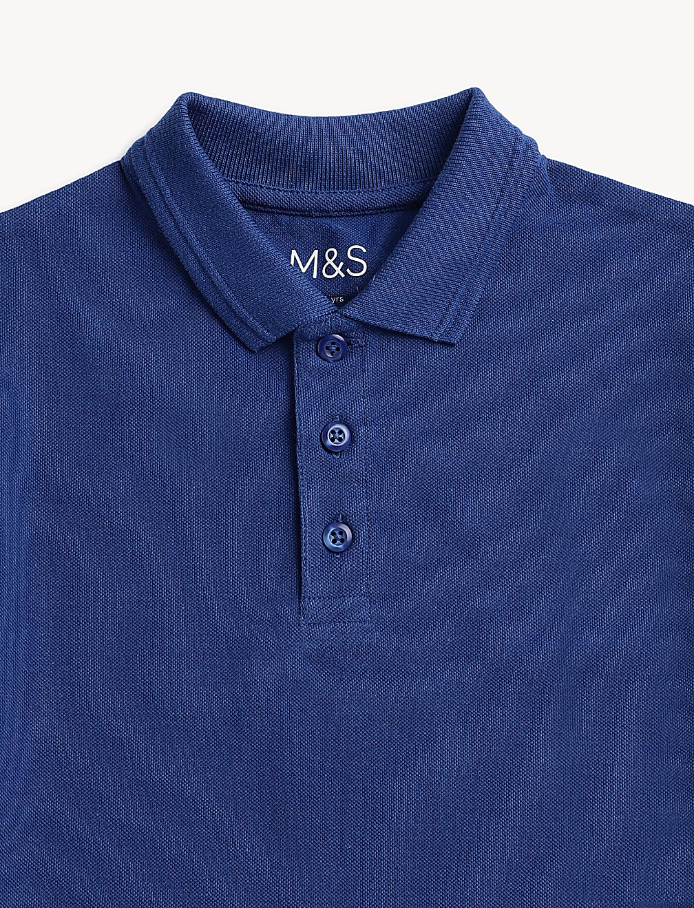 Pure Cotton Solid Polo T-Shirt