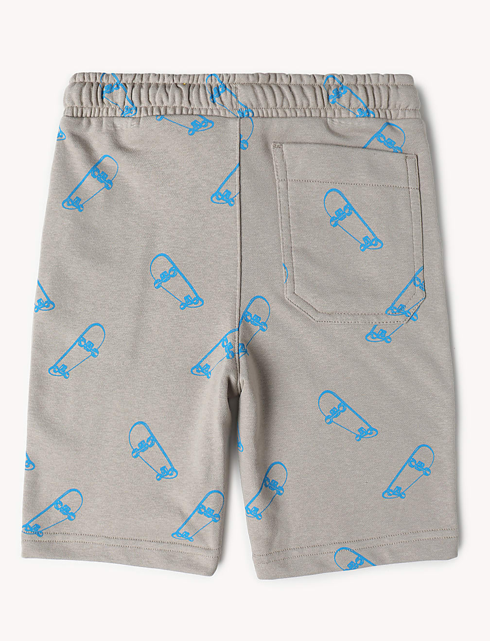 Cotton Mix Regular Fit Printed Shorts