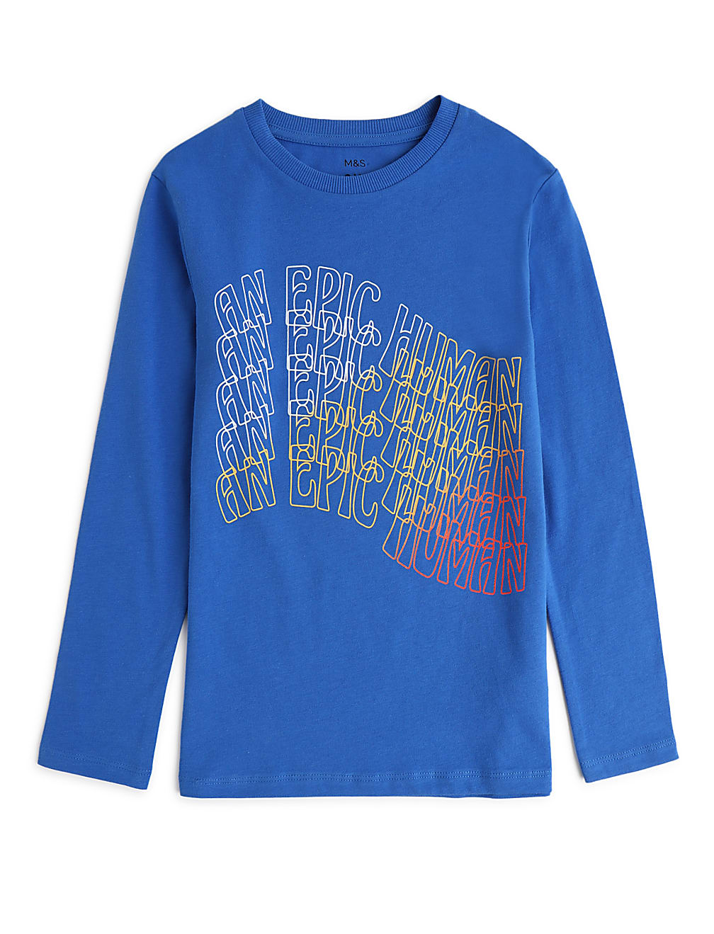 Pure Cotton Printed Crew Neck T-shirt