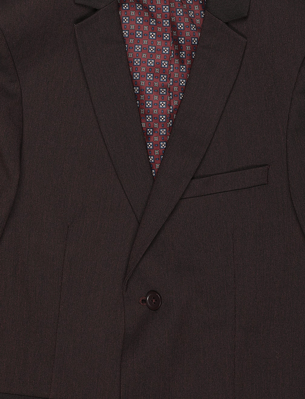 Plain Lapel Collar Blazer