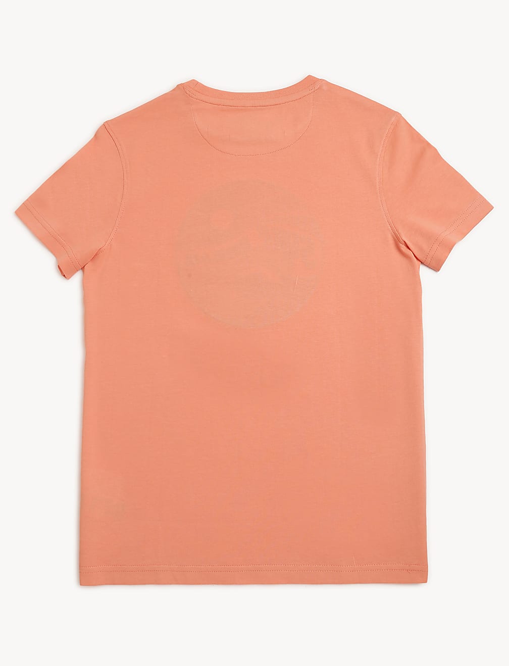 Pure Cotton Applique Round Neck T-Shirt