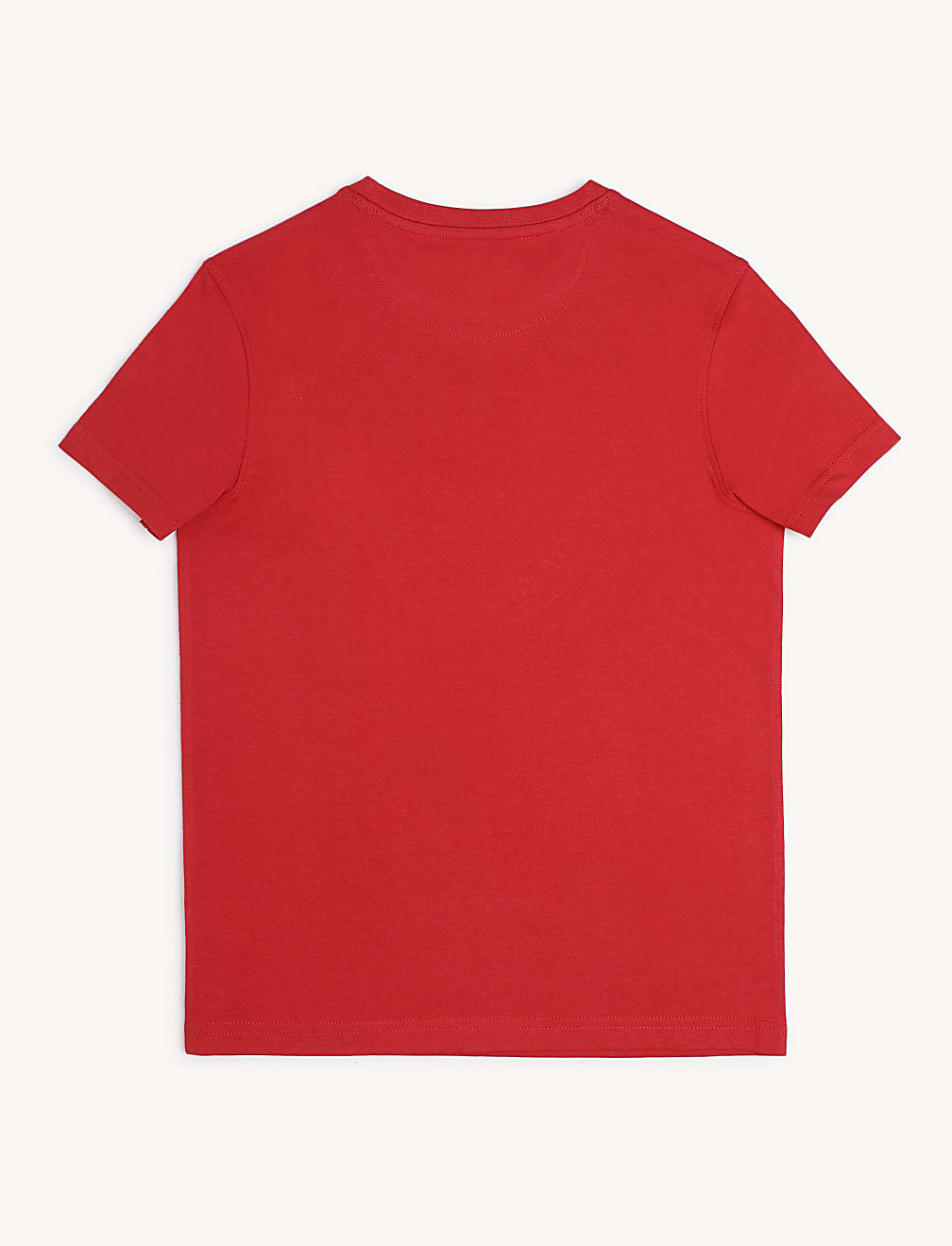 Pure Cotton Printed Round Neck T-Shirt