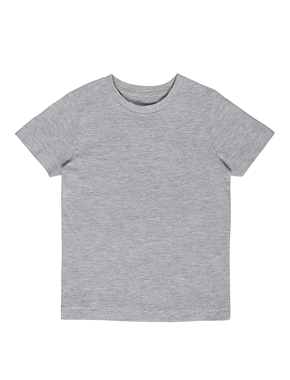 Cotton Mix Plain T-Shirt