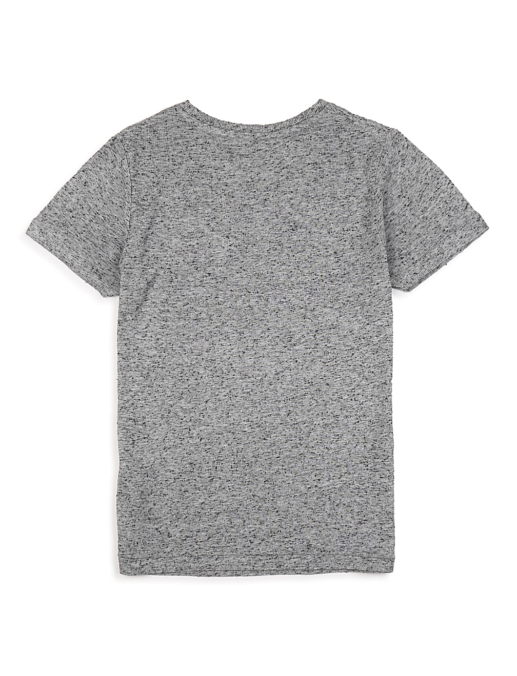 Viscose Mix Self Design Crew Neck T-shirt