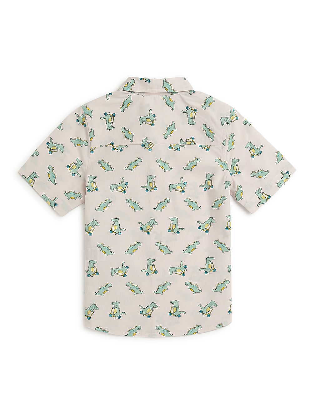 Pure Cotton Printed Spread Collar Shirt