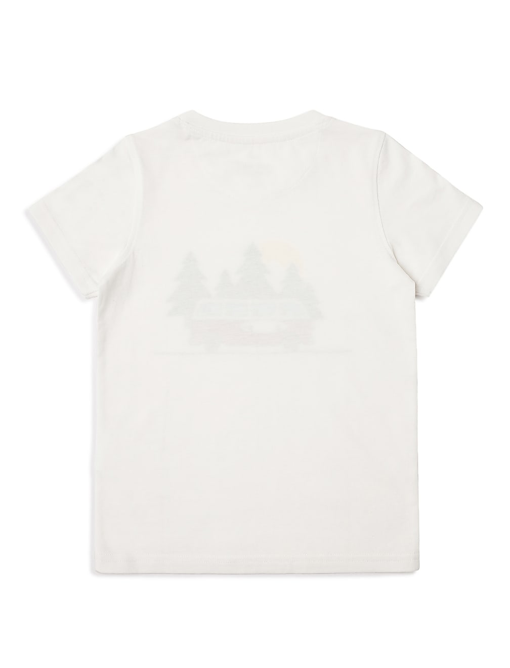 Pure Cotton Printed Round Neck T-Shirt