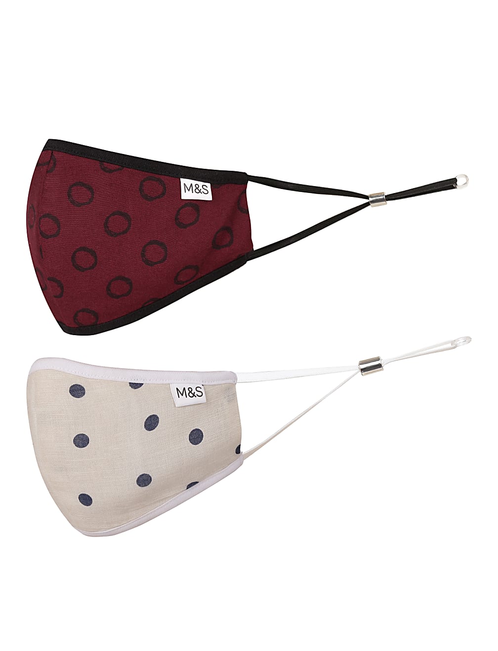 2 Pack Linen Mix Mask
