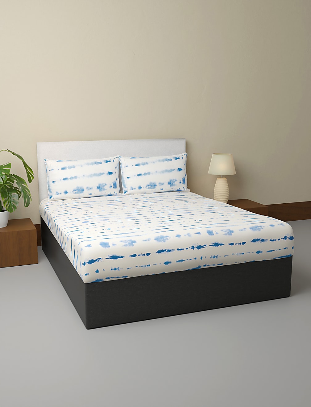 Pure Cotton Tie-Dye Bedsheet Set