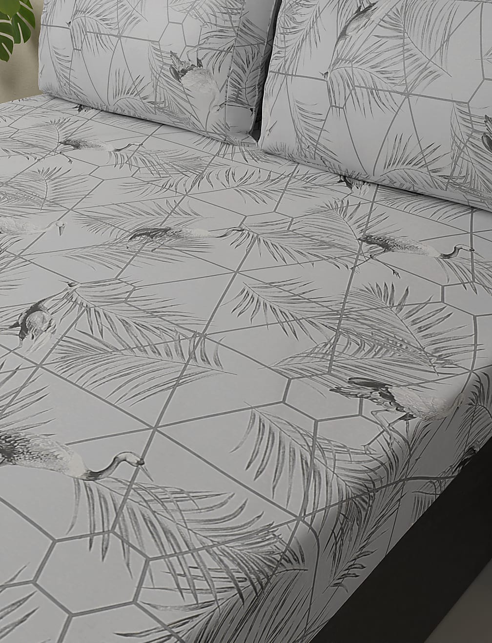 Pure Cotton Printed Bedsheet Set