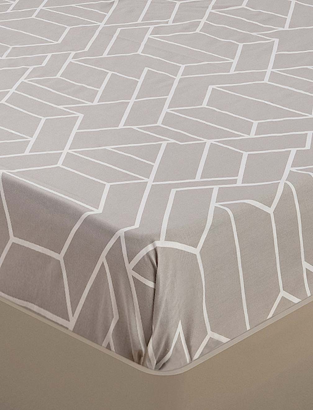 Cotton Mix King Bedsheet Set
