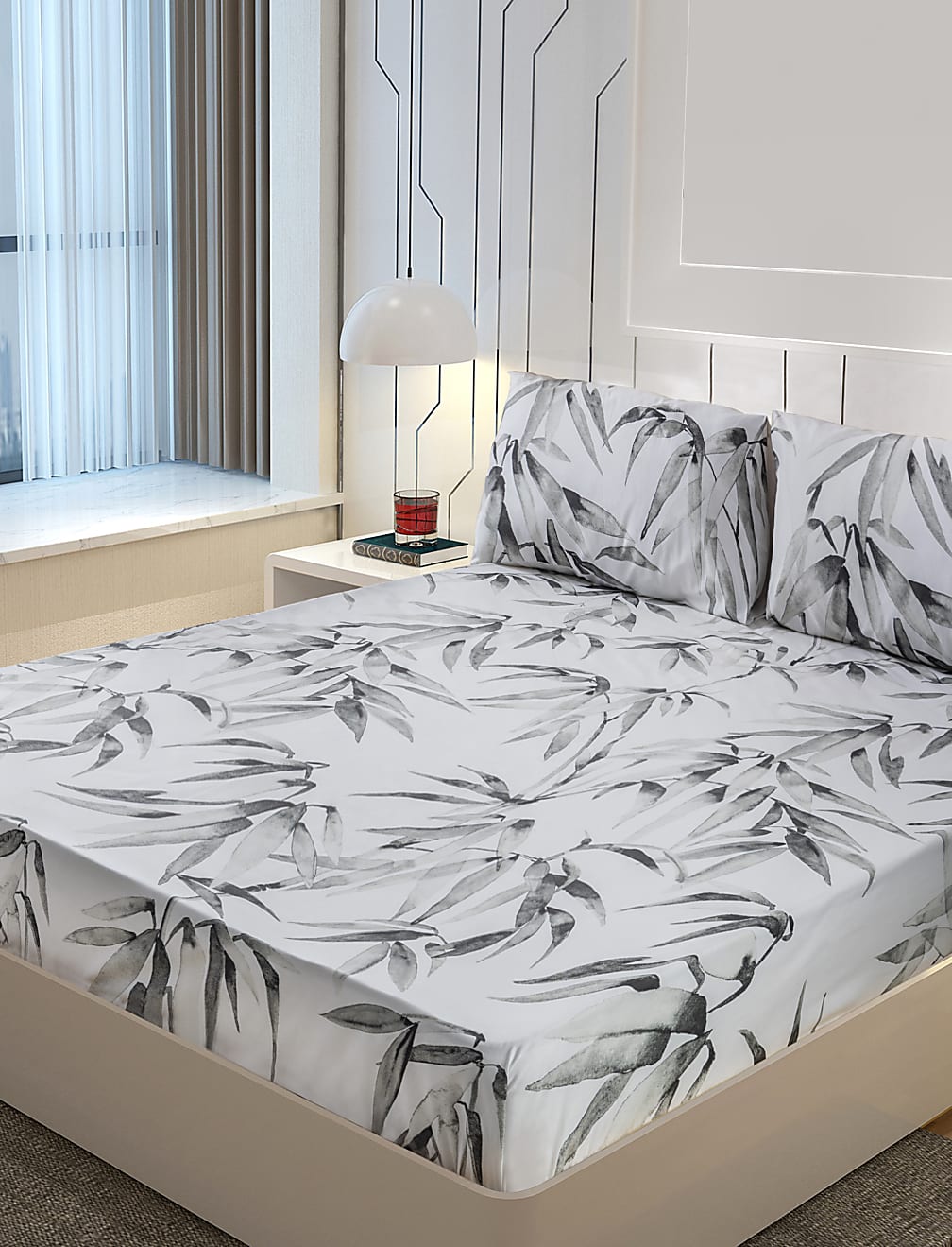 Pure Cotton King Bedsheet Set