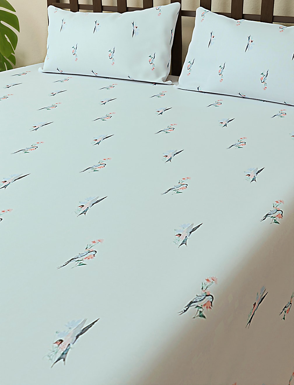 Cotton Mix Super King Bedsheet Set