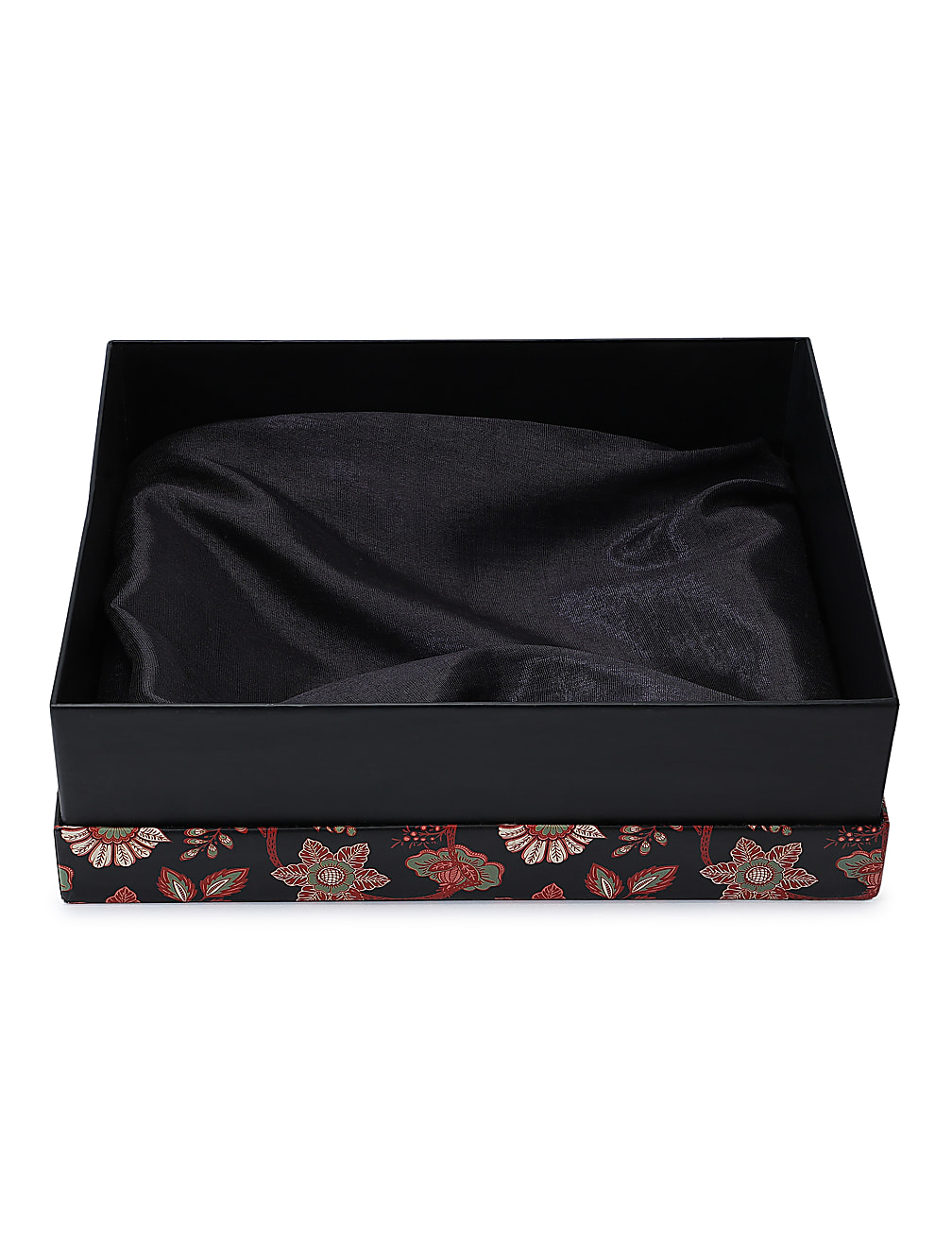 Floral Print Gift Box (Black)