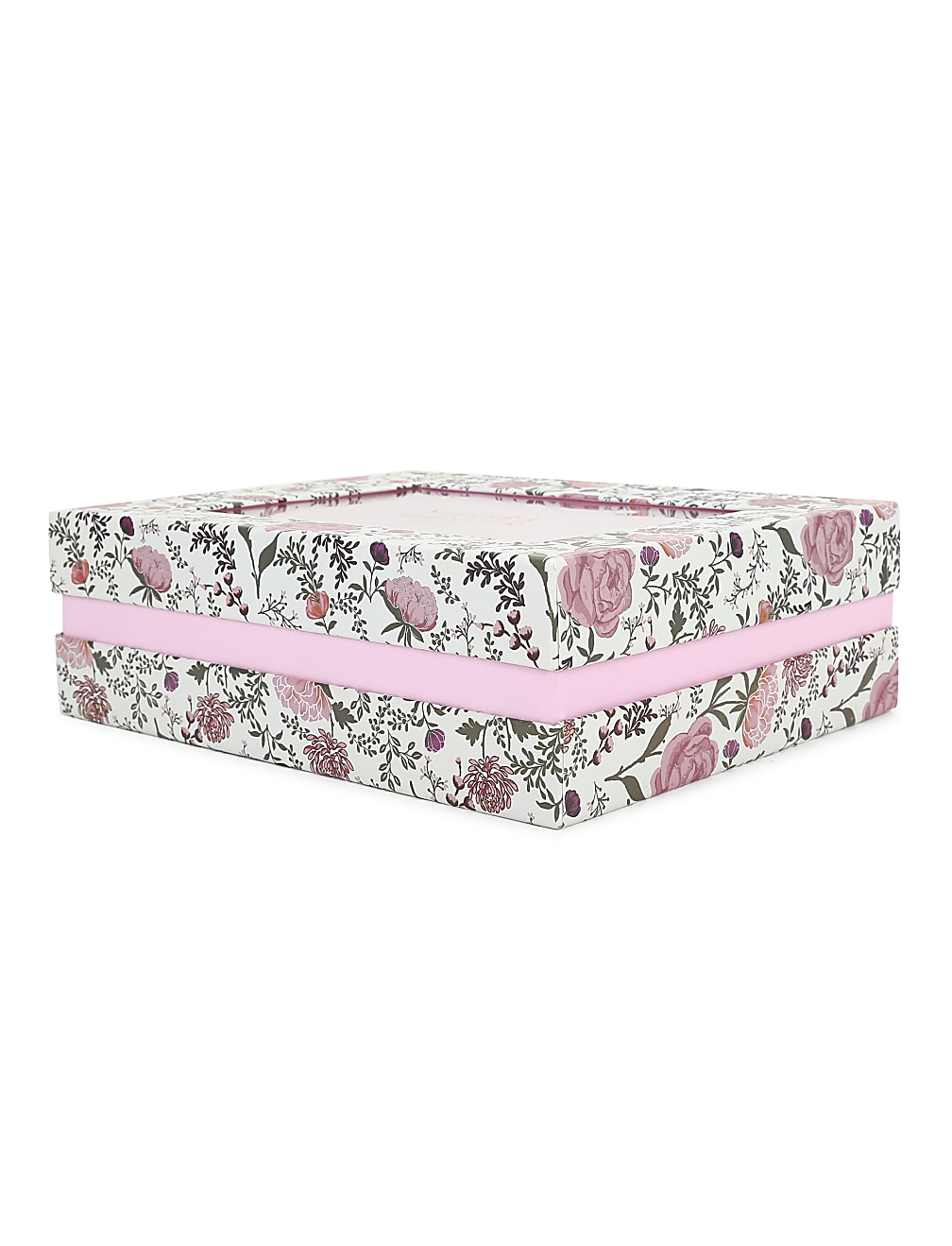 Floral Print Gift Box (Rose Pink)
