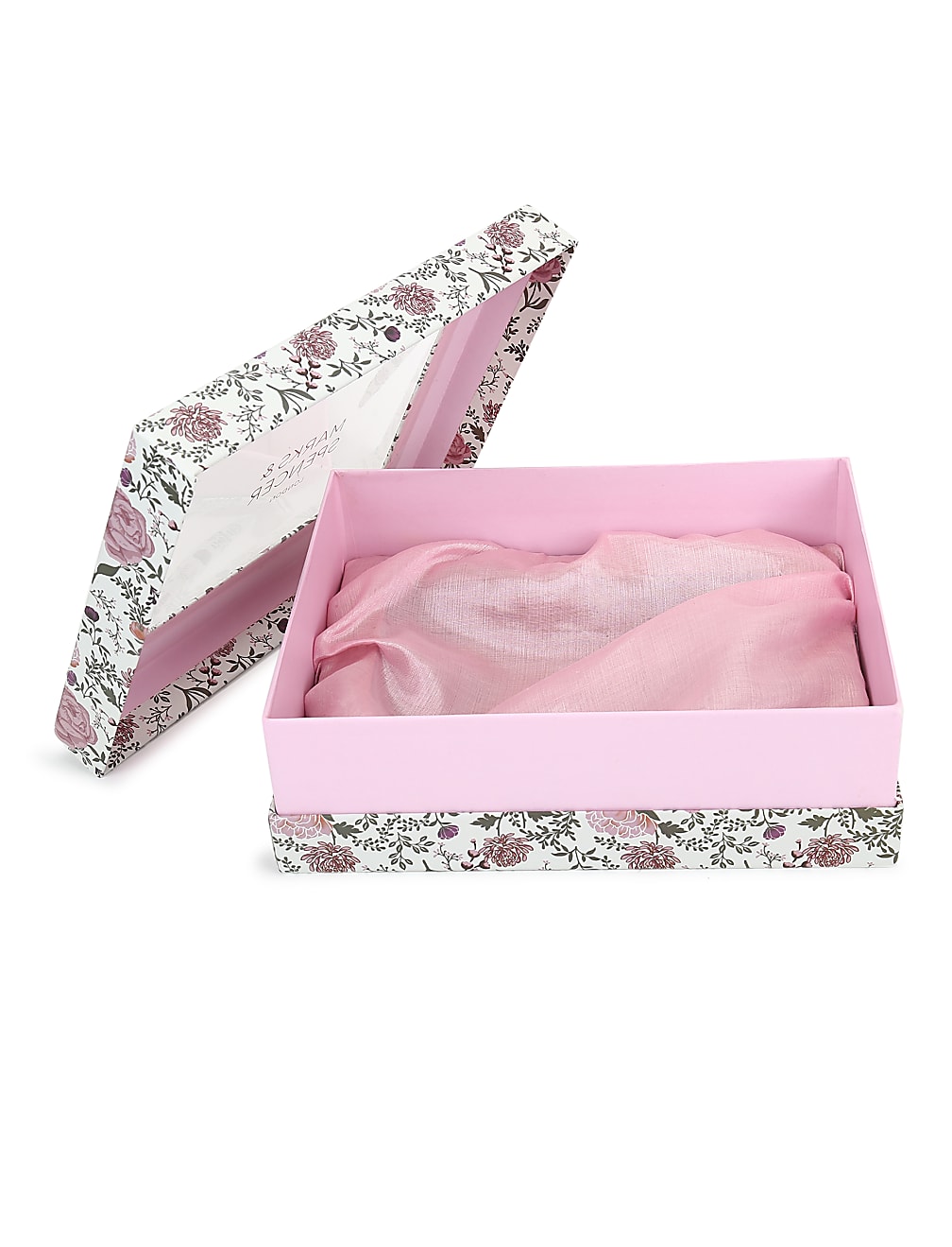 Floral Print Gift Box (Rose Pink)