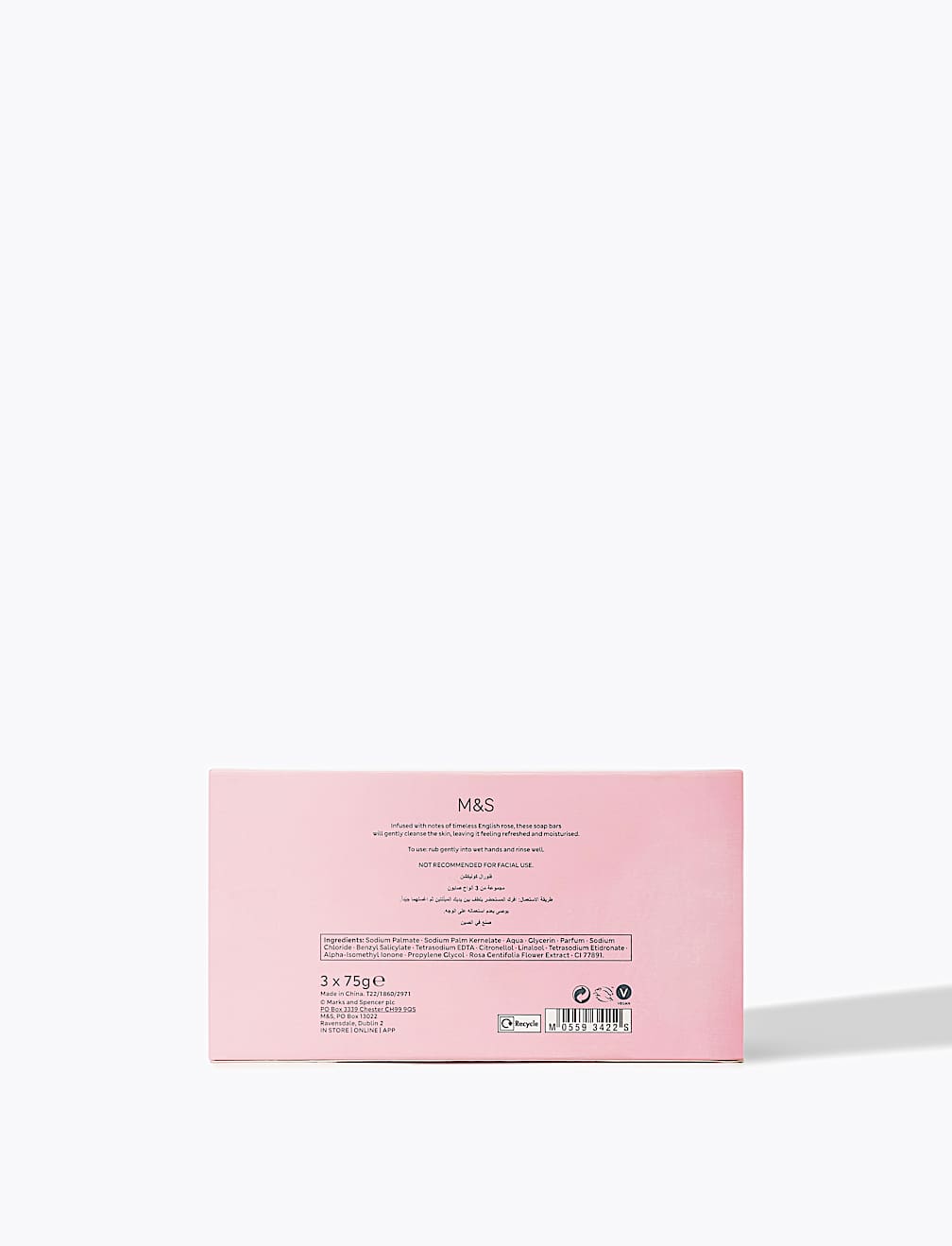 Rose Soap Trio Pack