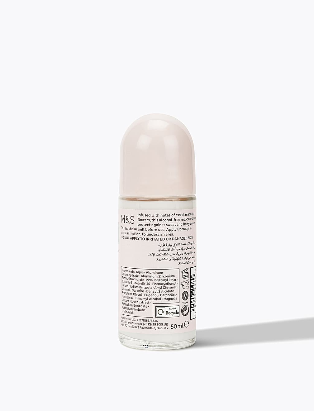 Magnolia Anti-Perspirant Roll-On 50ml
