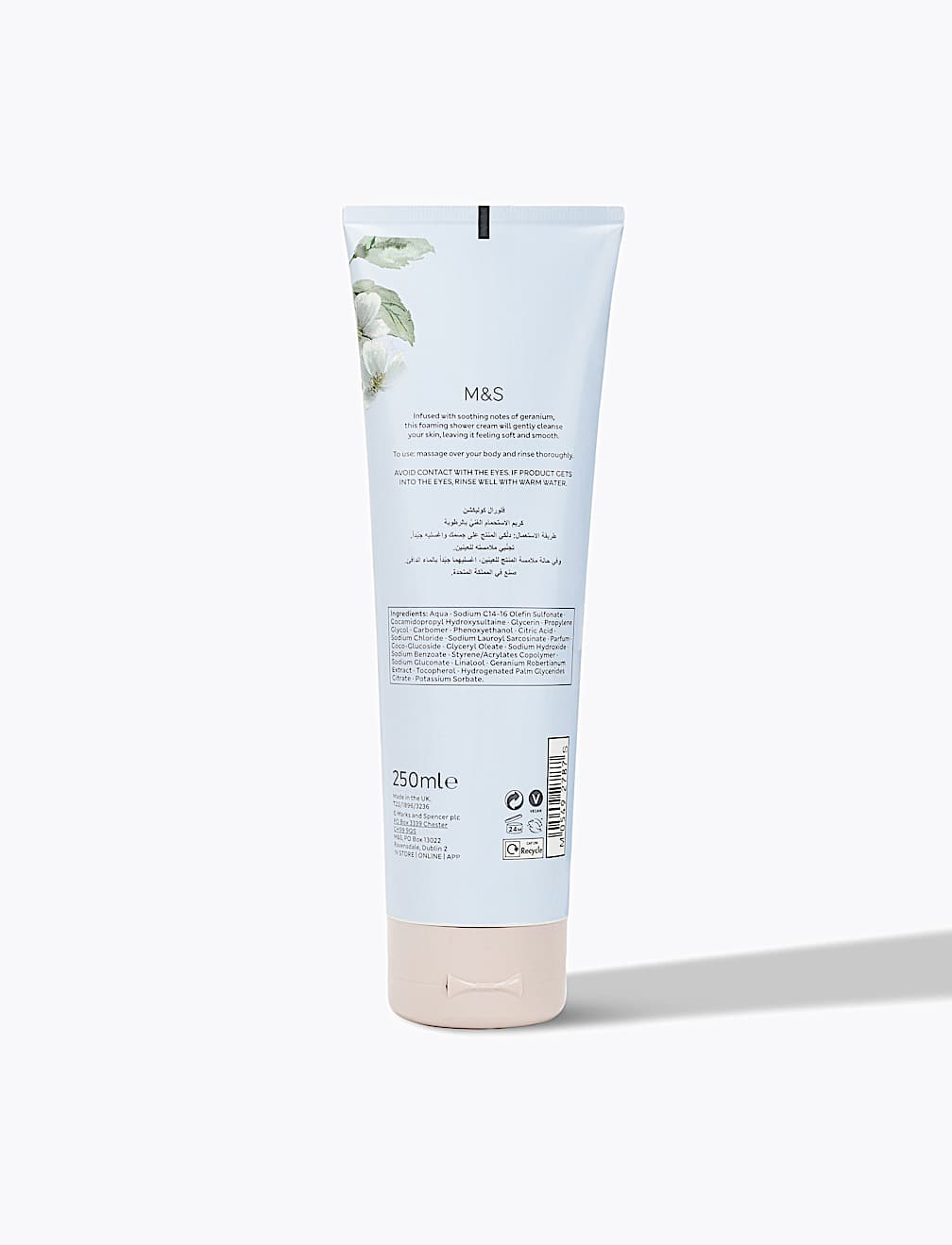 Geranium Nourishing Shower Cream 250ml