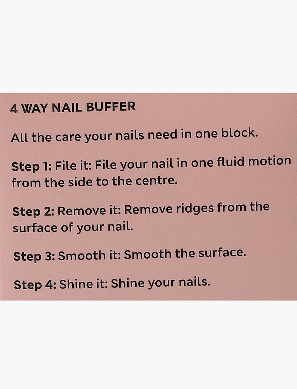 4-Way Nail Buffer