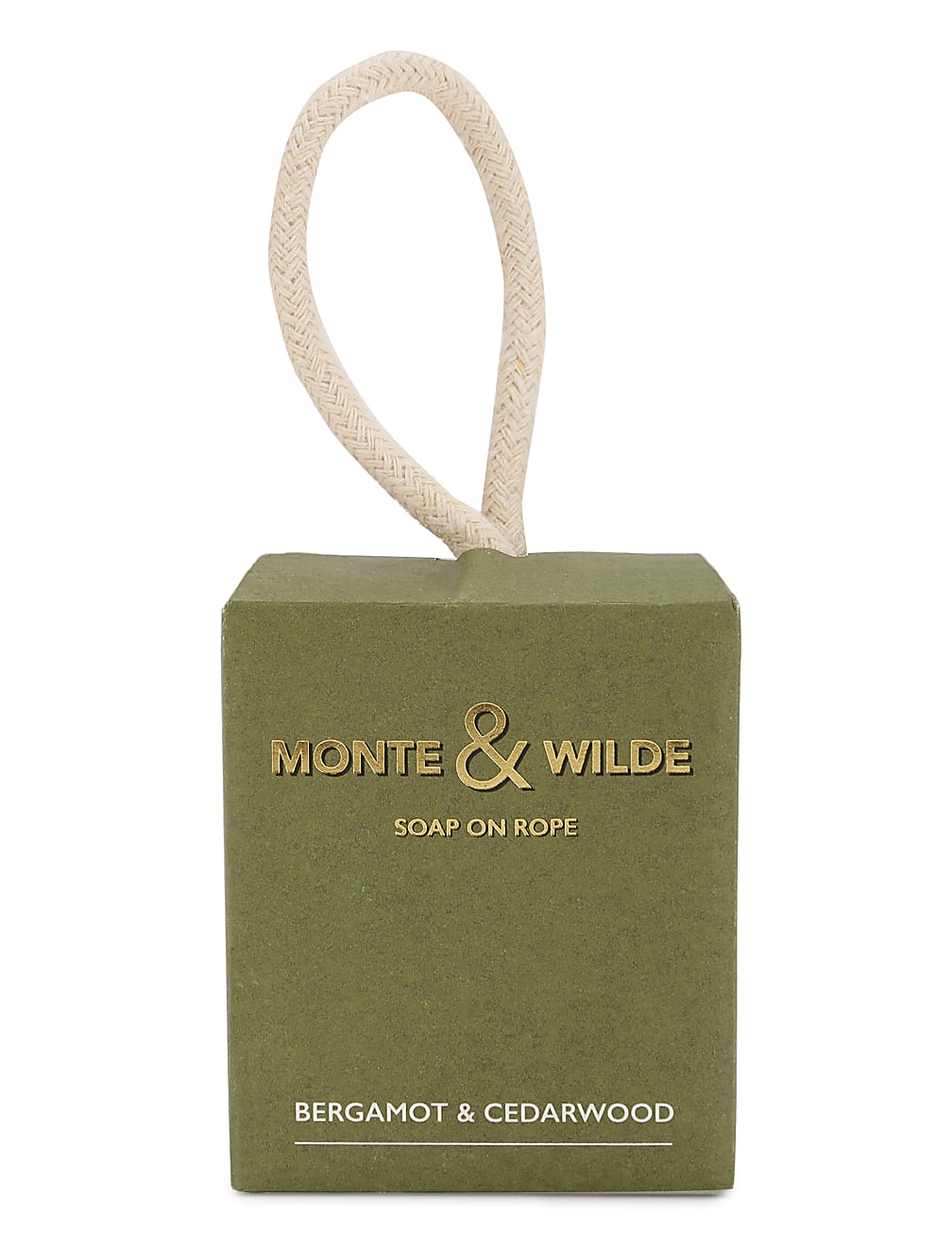 Bergamot and Cedarwood Soap on Rope