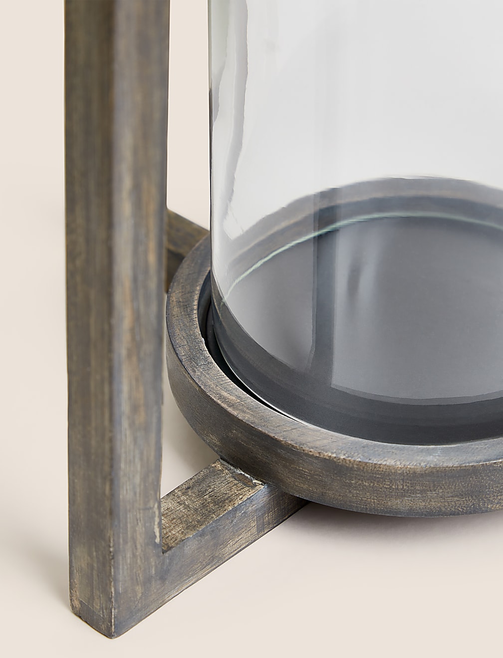 Wooden Frame Lantern