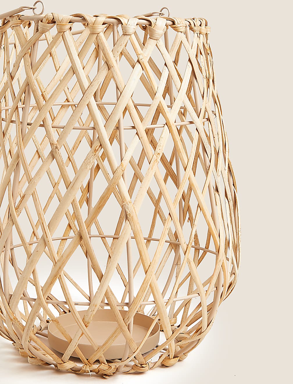 Rattan Medium Lantern