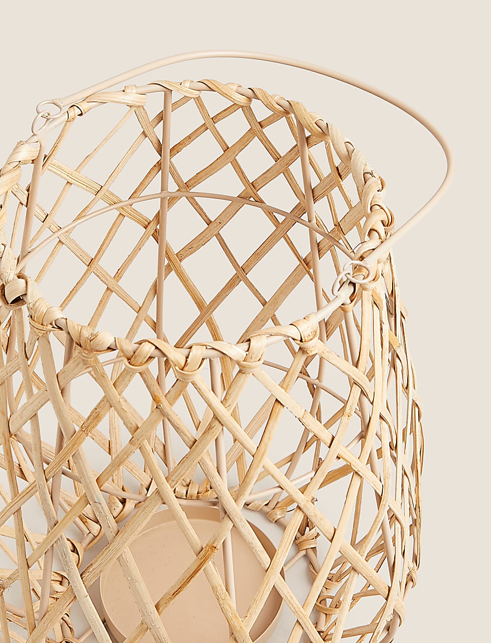 Rattan Medium Lantern
