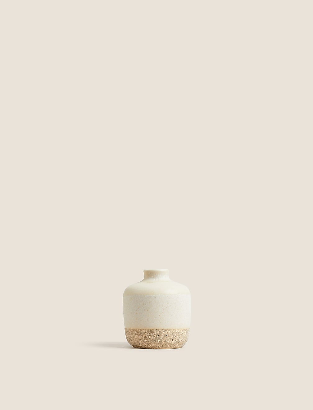 Set of 3 Reactive Glazed Bud Vases