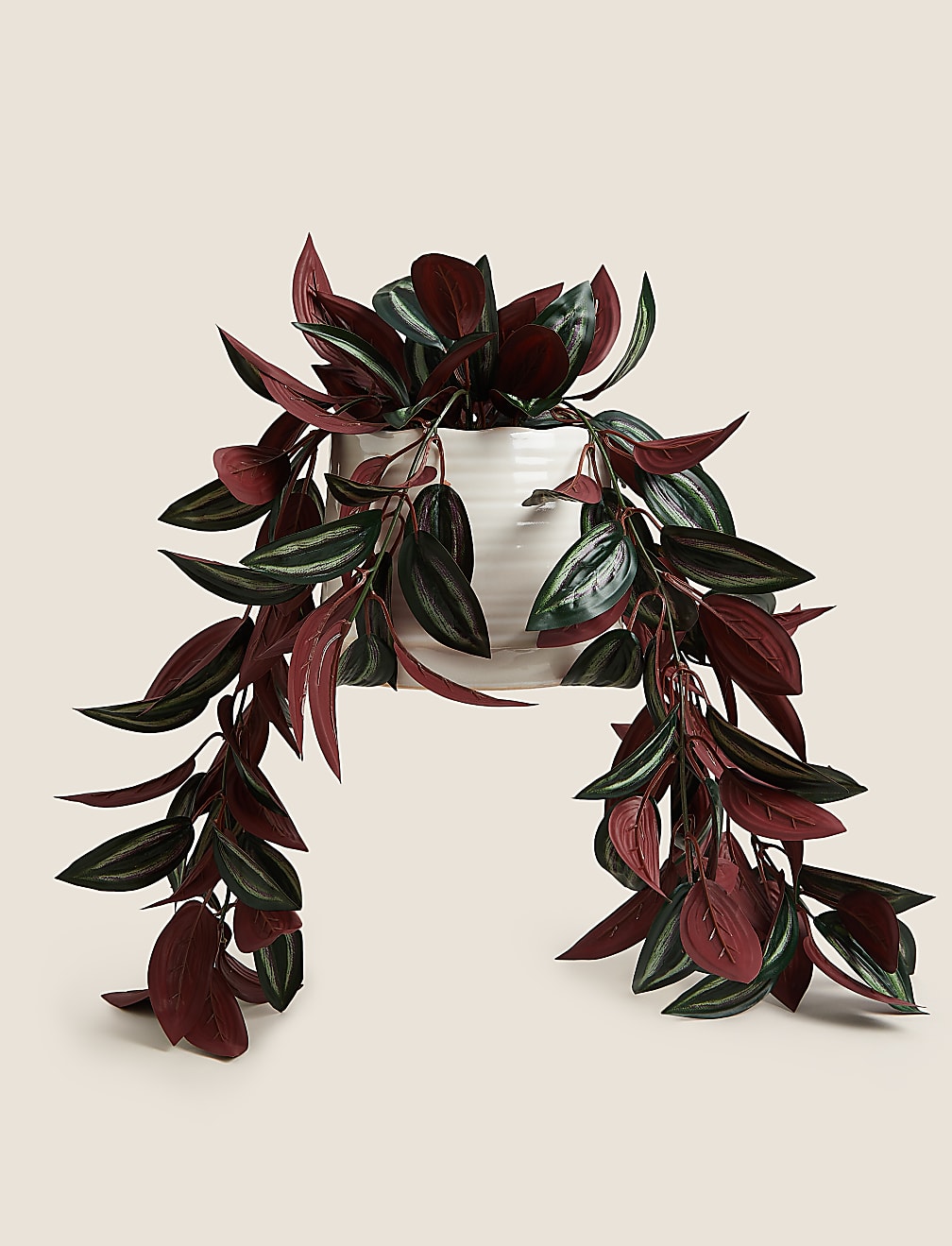 Artificial Red Ivy in Pot