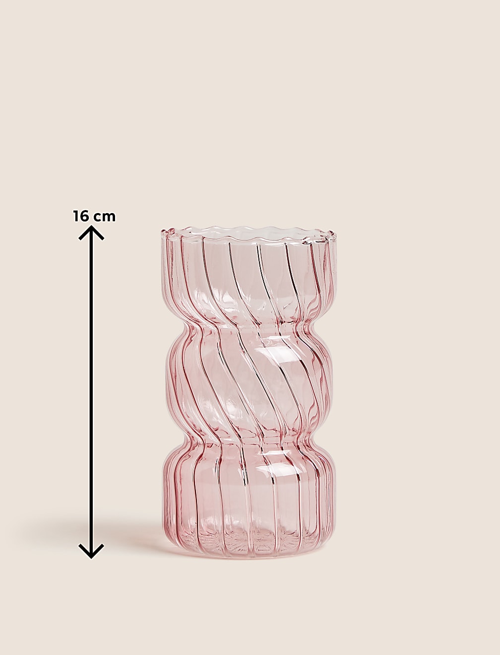 Medium Ridged Vase